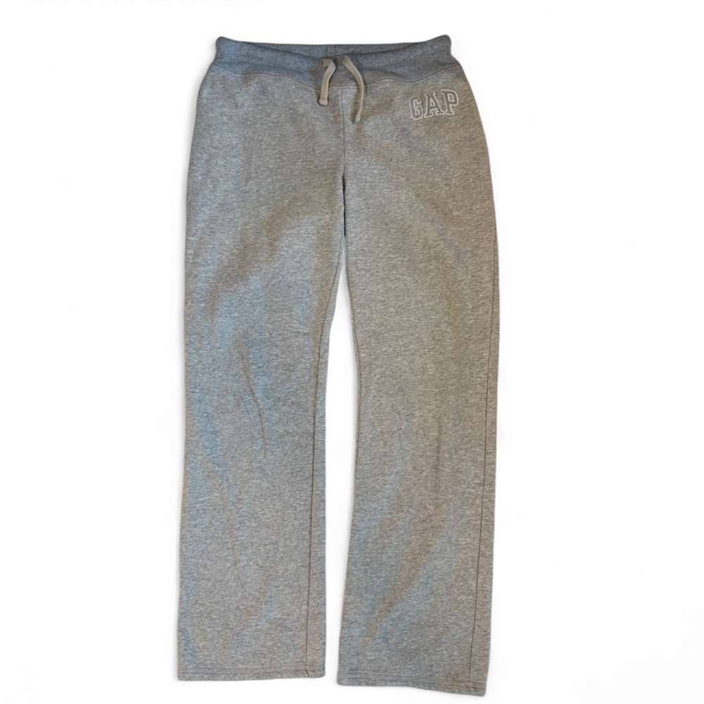 2000s Style GAP Heather Gray Wide Leg Sweatpants